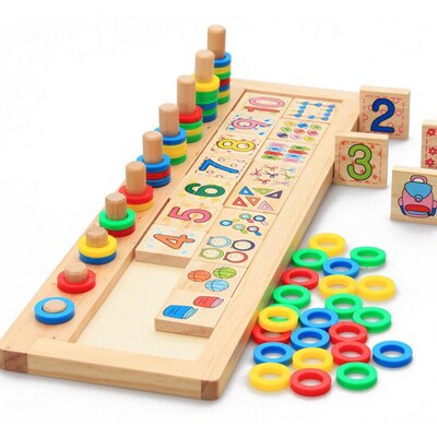 Montessori Educational Board to Learn Numbers