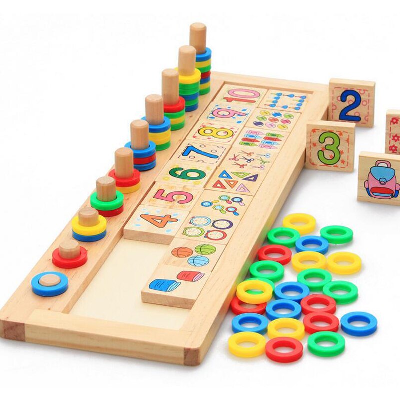 Montessori Educational Board to Learn Numbers