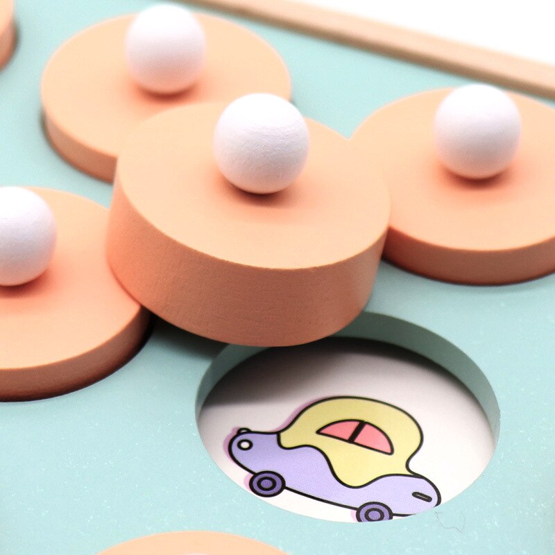 Montessori Memory Match Wood Game