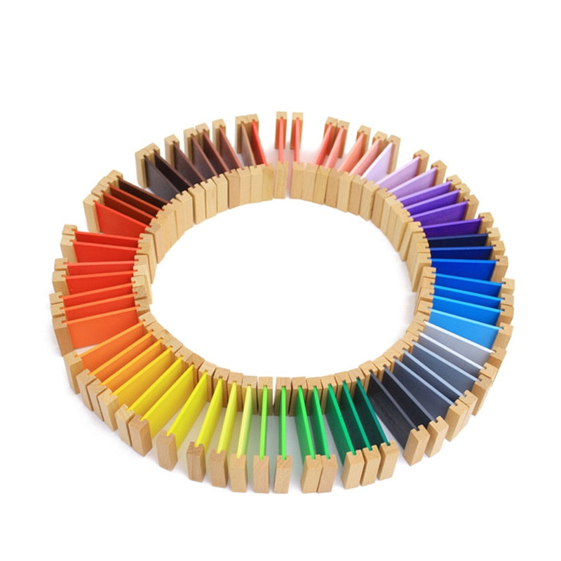 Montessori Sensorial Color Tablets