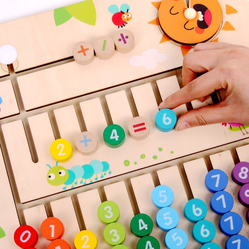 Montessori Preschool Wooden Math Toy