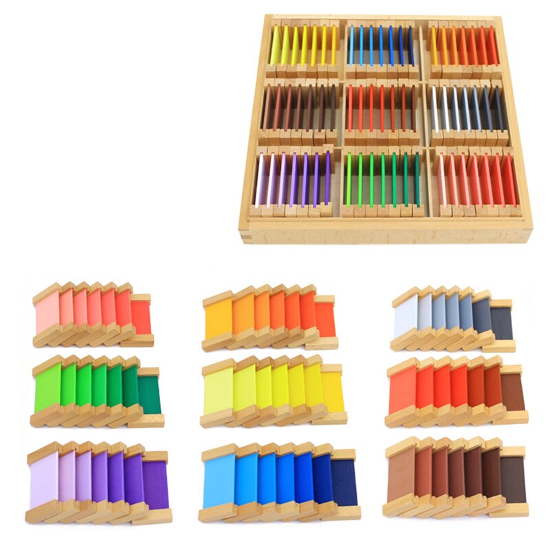 Montessori Sensorial Color Tablets