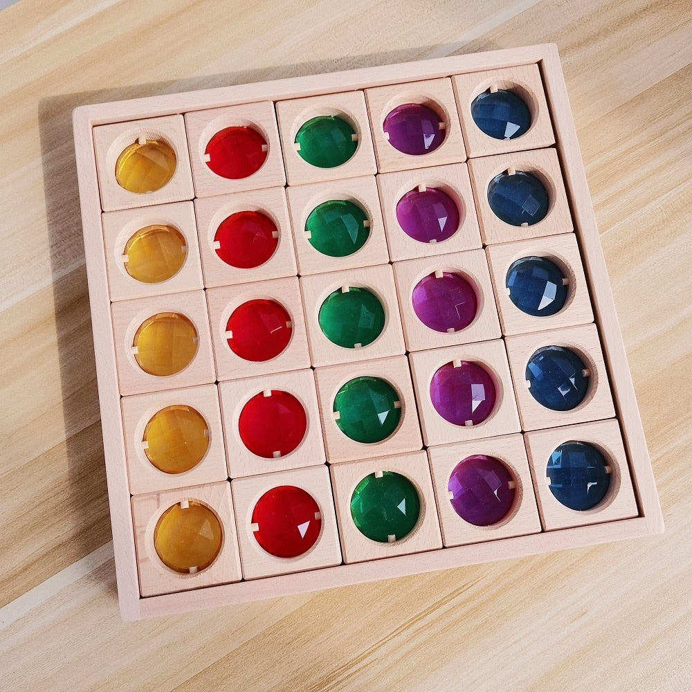 Translucent Kaleidoscope Blocks