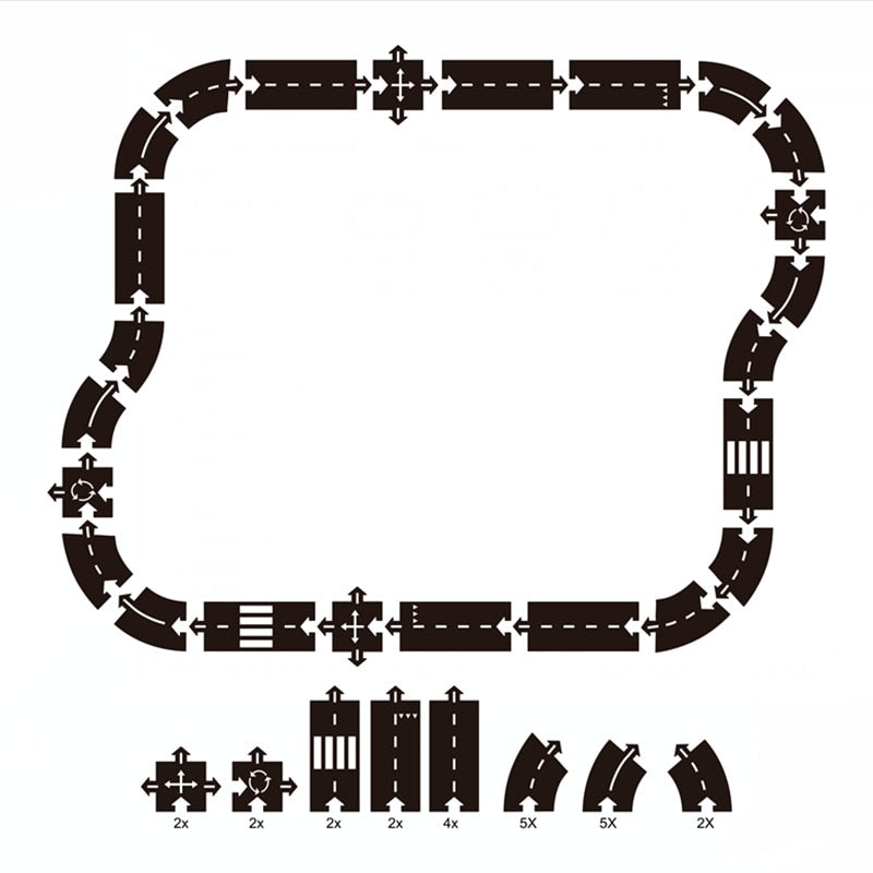 Diy Road Tracks and Car Sets