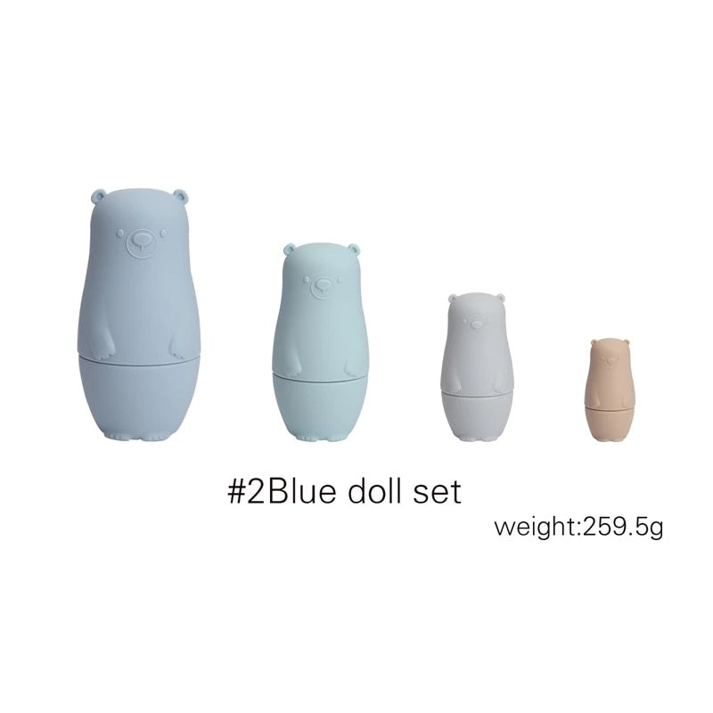 Silicone Building Rainbow Gift Sets