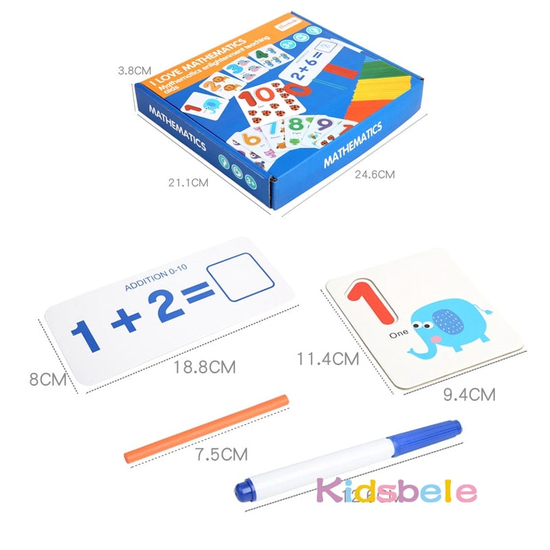 Montessori Early Educational Toy: Learn Math
