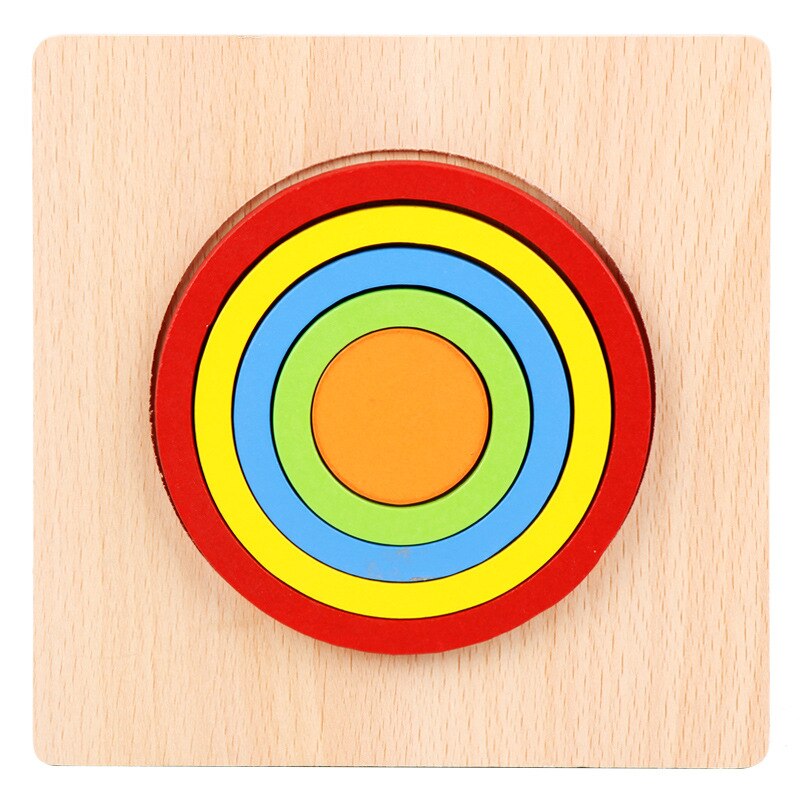 Toddler Montessori Shape Sorting Puzzle