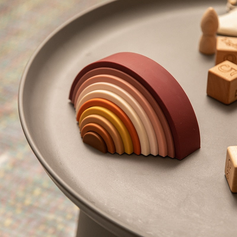 Silicone Building Rainbow Gift Sets