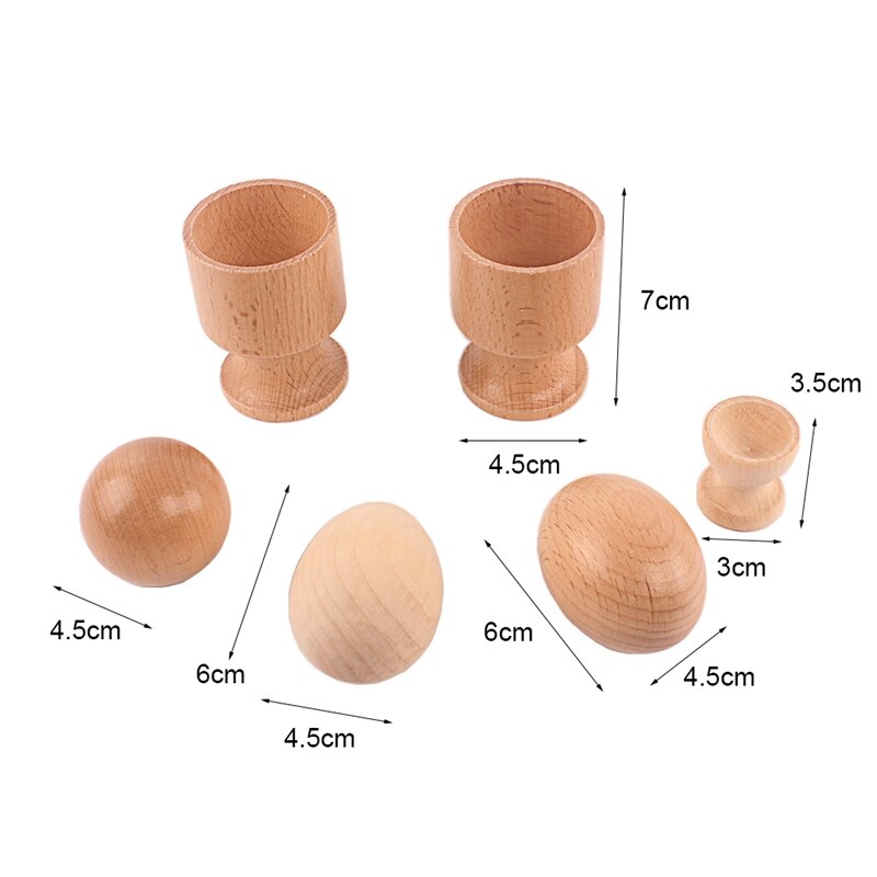 Montessori Object Fitting Set