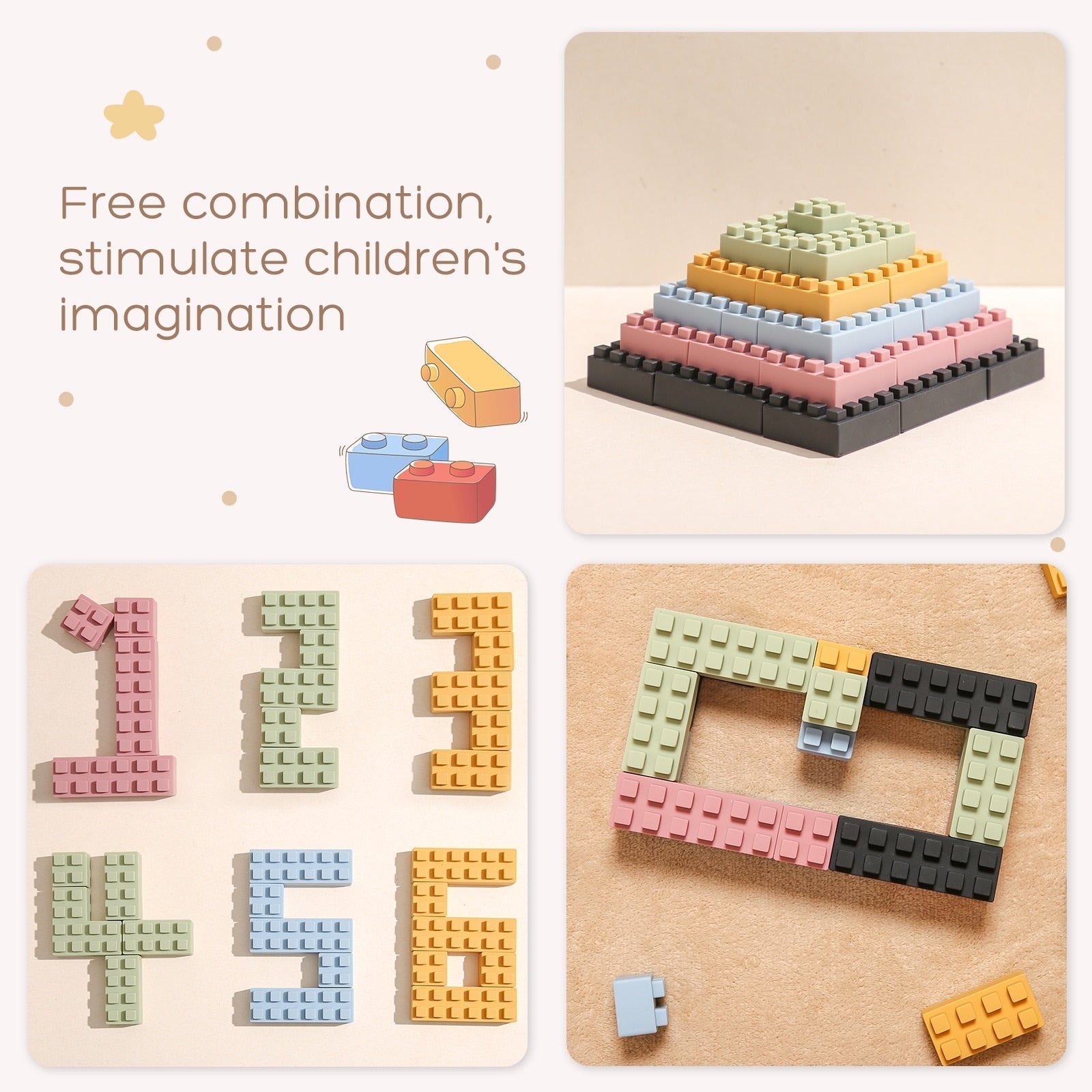 Silicone Building Blocks