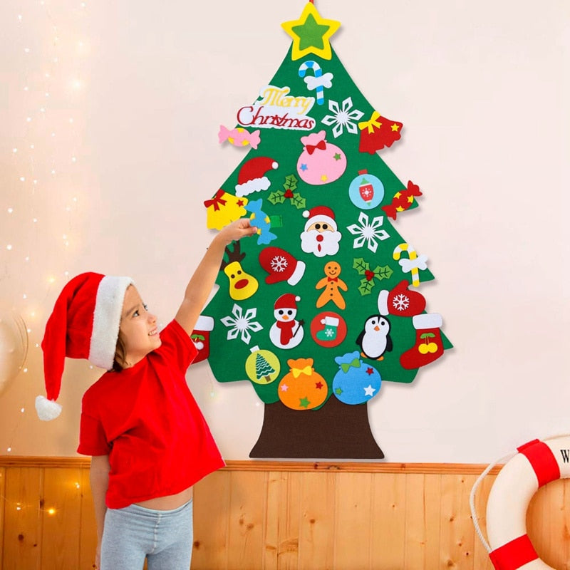 Montessori Felt Christmas Tree