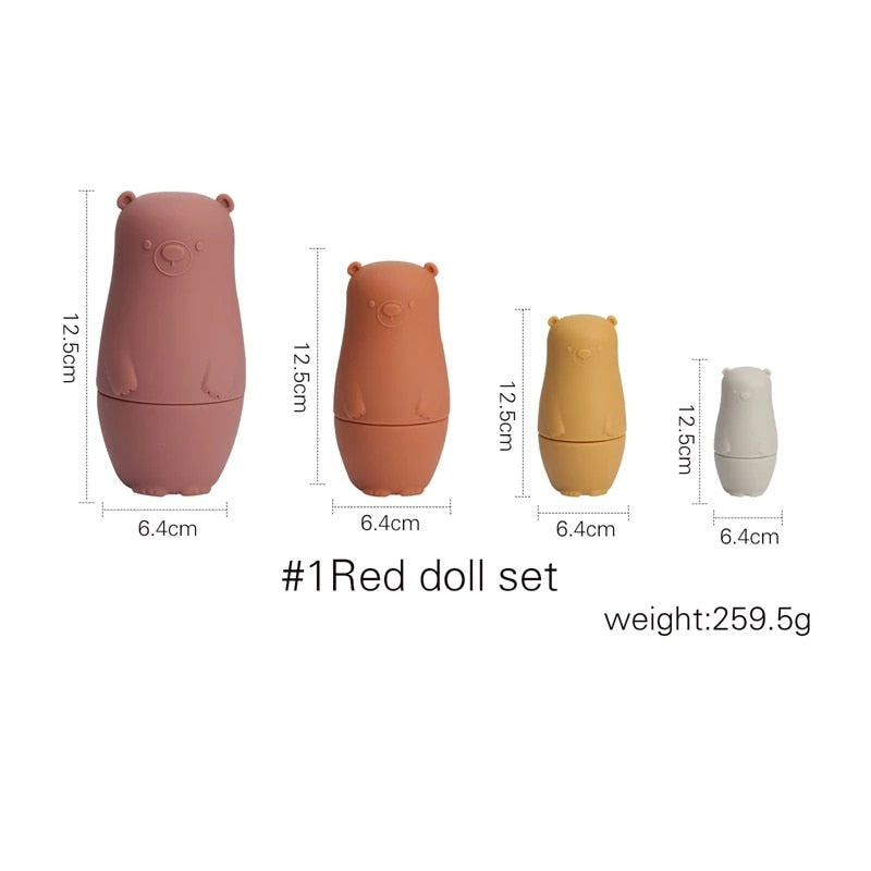 Silicone Building Rainbow Gift Sets