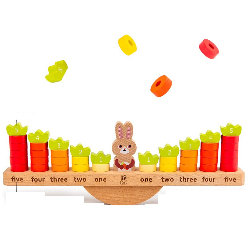 STEM Rabbit Counting and Matching Game