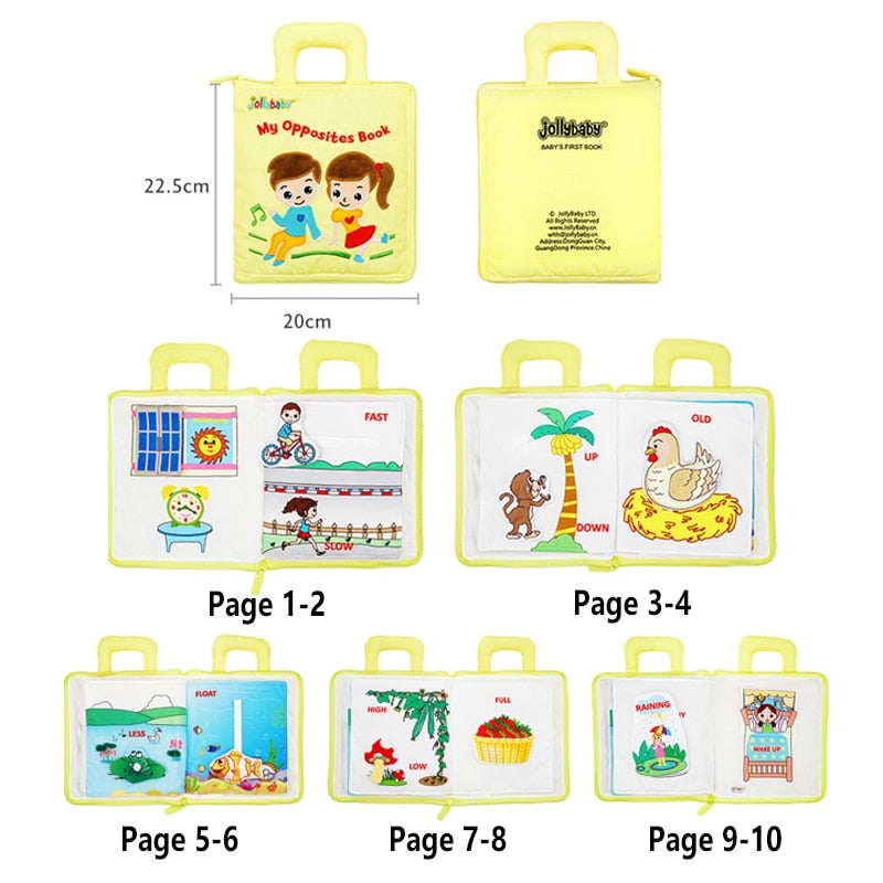 Montessori Cloth Educational Book