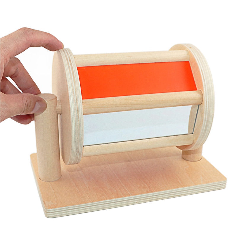 Spinning Drum with Mirror