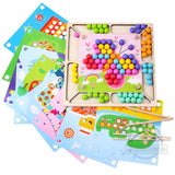 Montessori Educational Wooden Board (Math – Fishing Board Game)