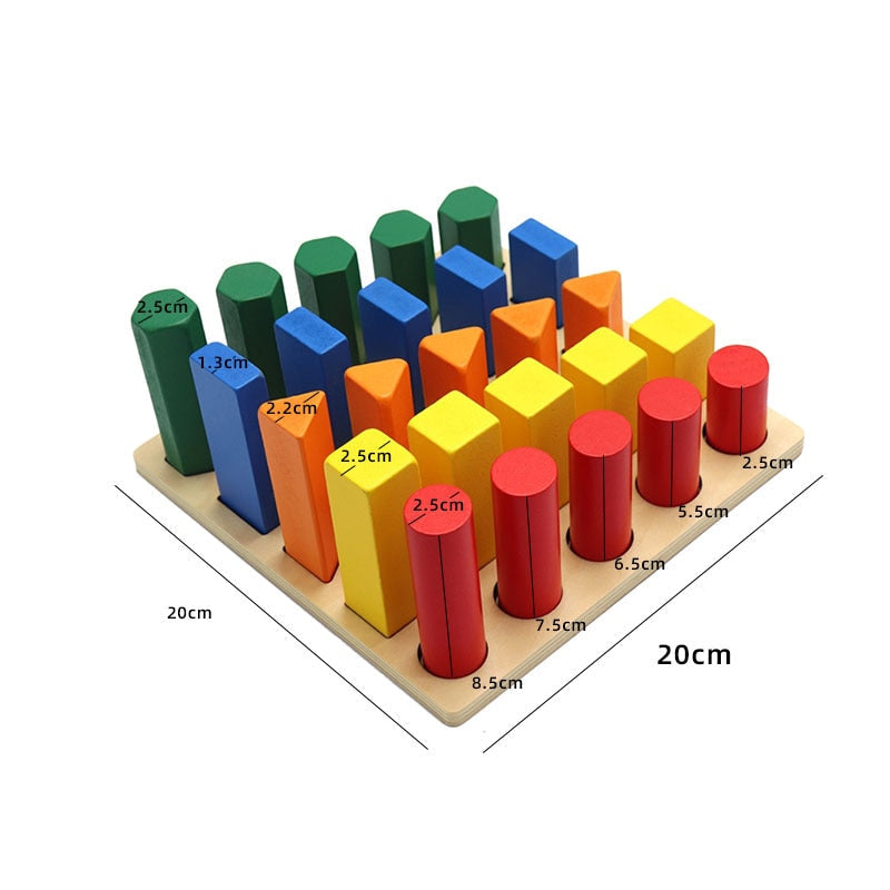 Montessori Toddler Sensorial Shelf Work Materials