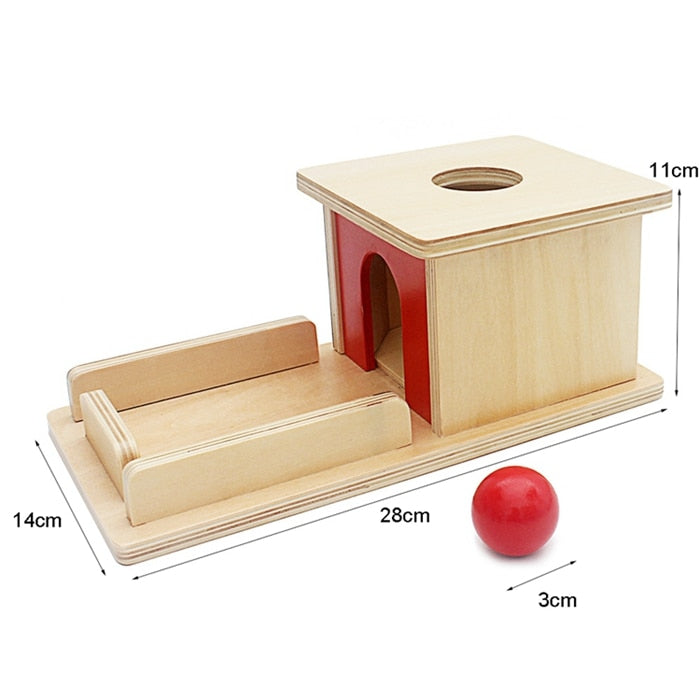 Montessori Imbucare Boxes and Toddler Sensorial Shelf Work