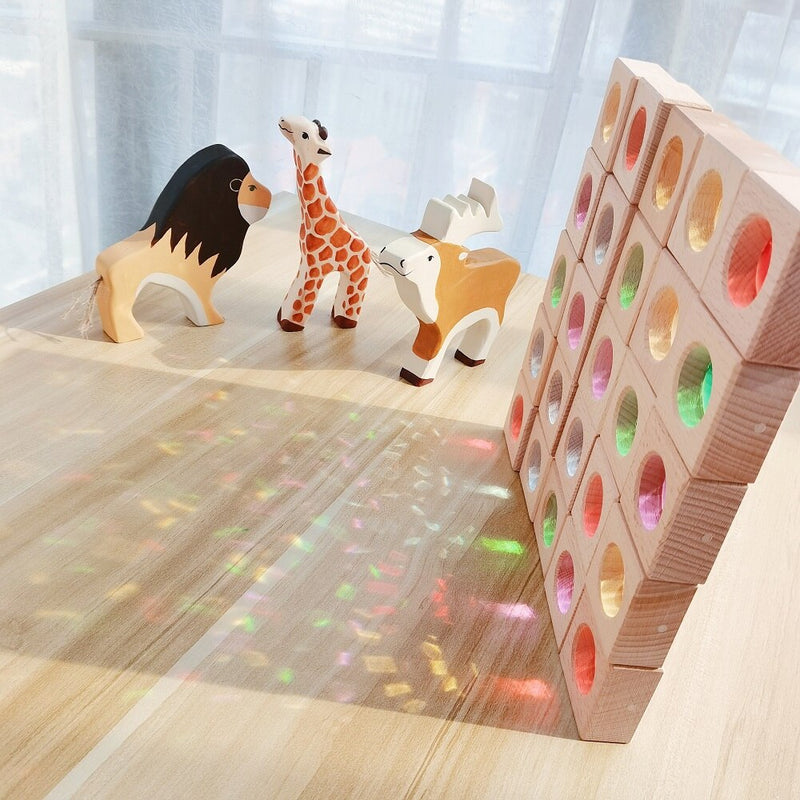 Translucent Kaleidoscope Blocks