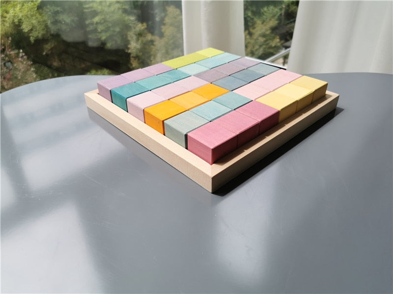 Waldorf Wooden Block Sets, Houses and Blocks
