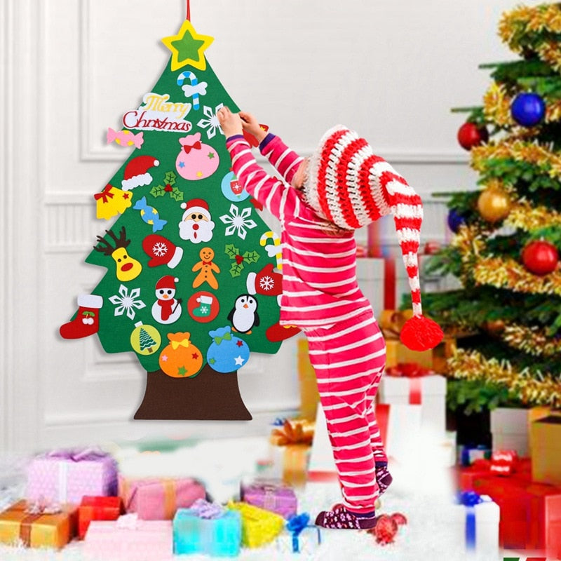 Montessori Felt Christmas Tree