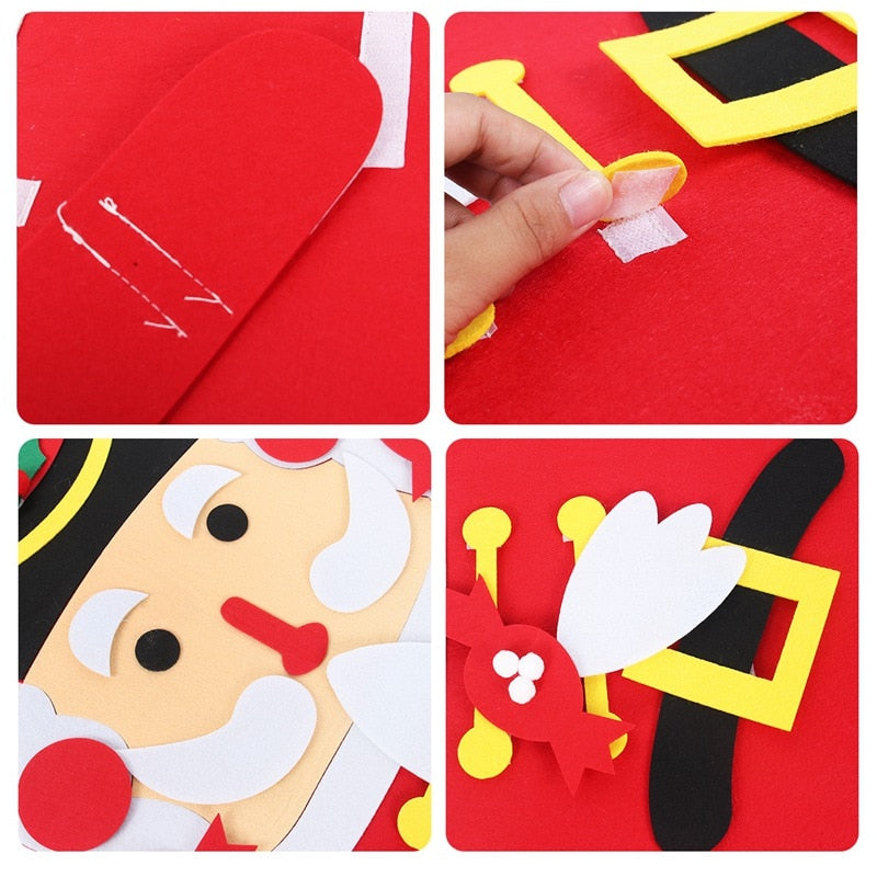 Montessori Felt Christmas Tree