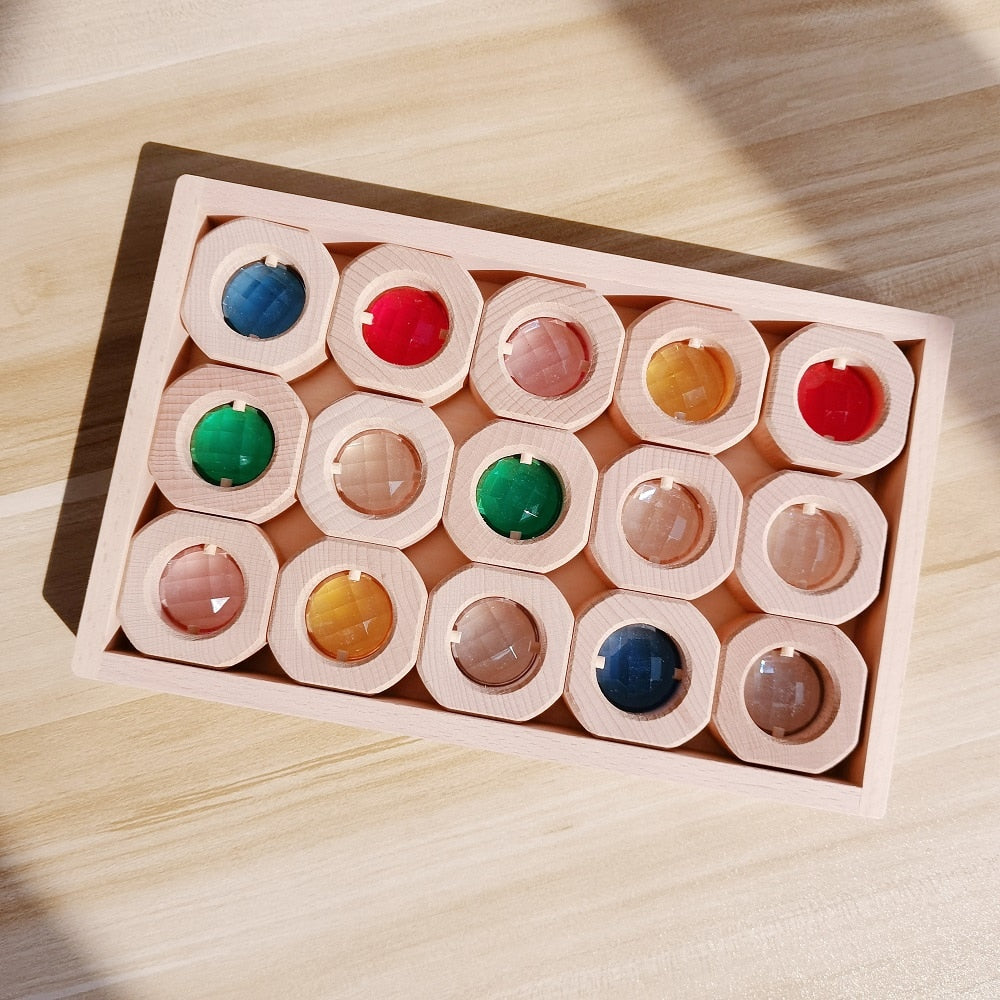 Translucent Kaleidoscope Blocks