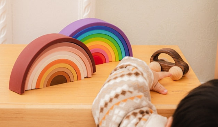 Silicone Building Rainbow Gift Sets