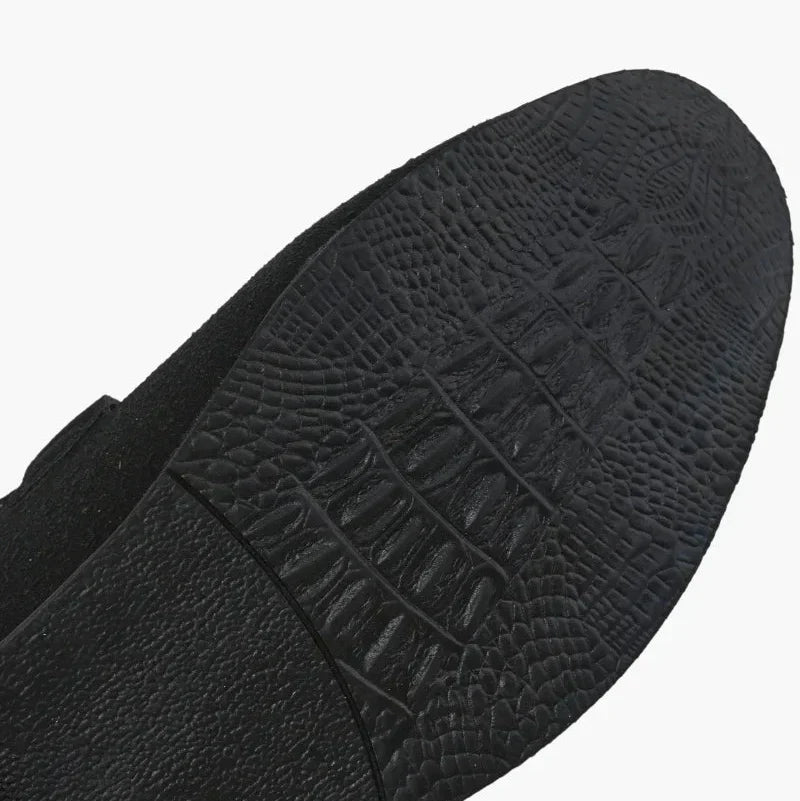 Minimal Suede Loafer Carvell Line