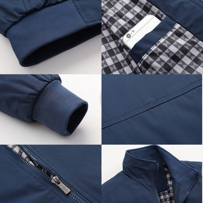 Bomber Jacket Refined Coastal