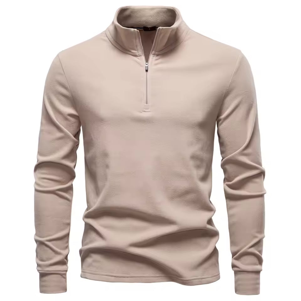 Sereno Men's Quarter-Zip Pullover – Lightweight Sweater