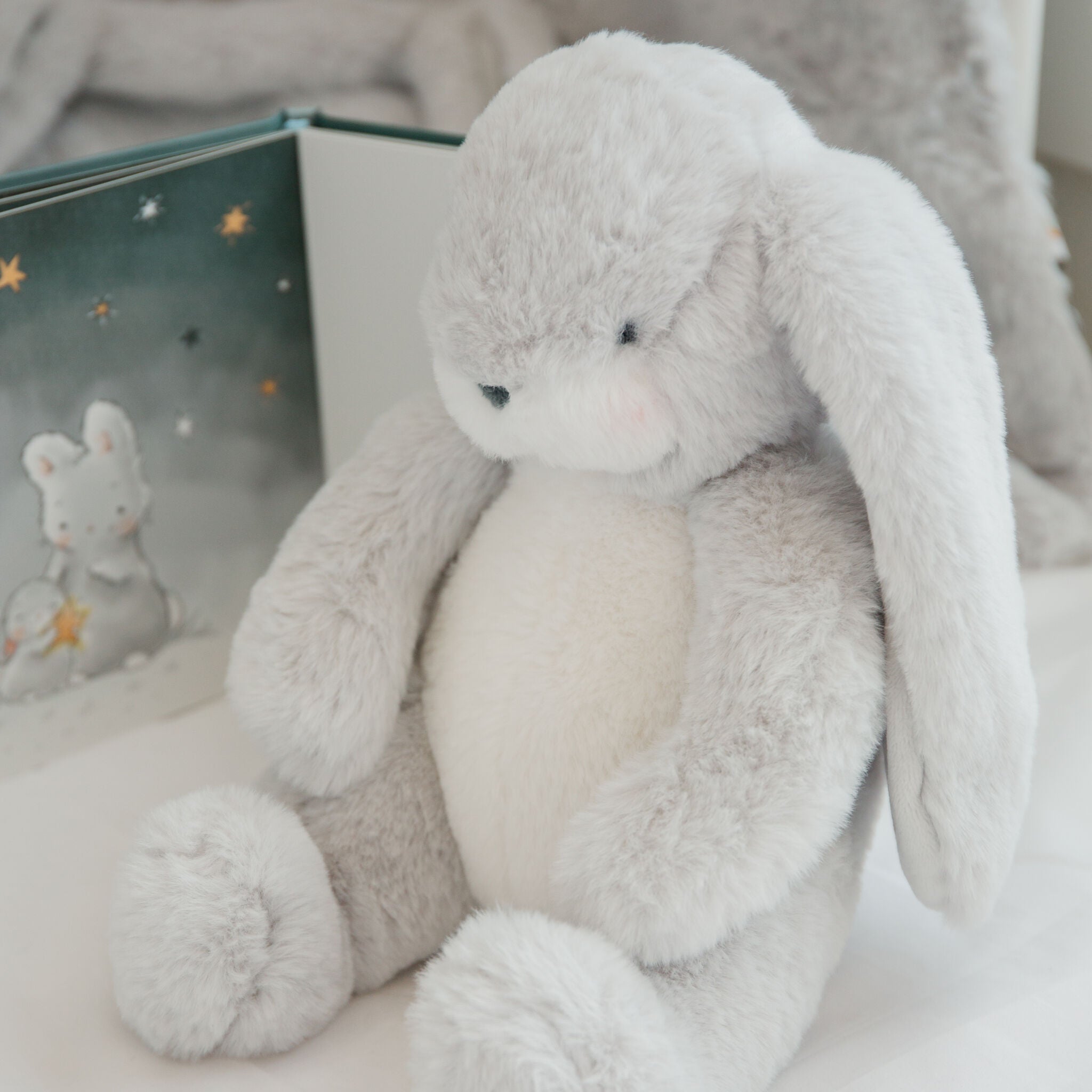 Sweet Nibble 16" Bunny - Gray