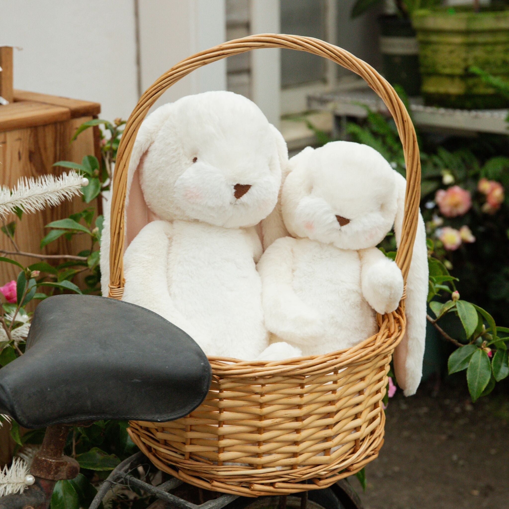 Little 12" Floppy Nibble Bunny - Cream