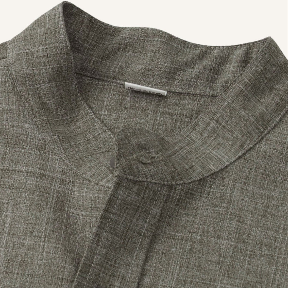 Mandarin Shirt Refined Escape