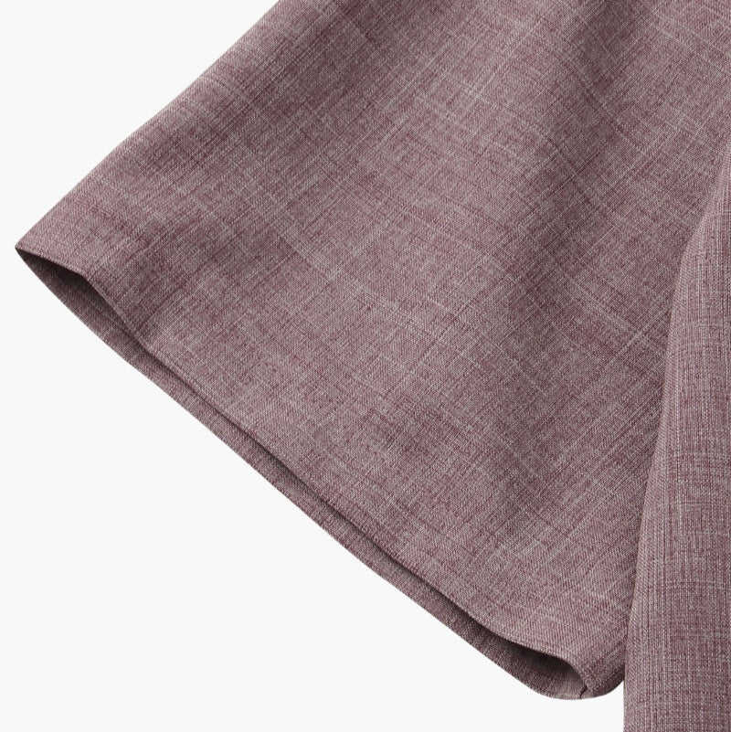 Mandarin Shirt Refined Escape