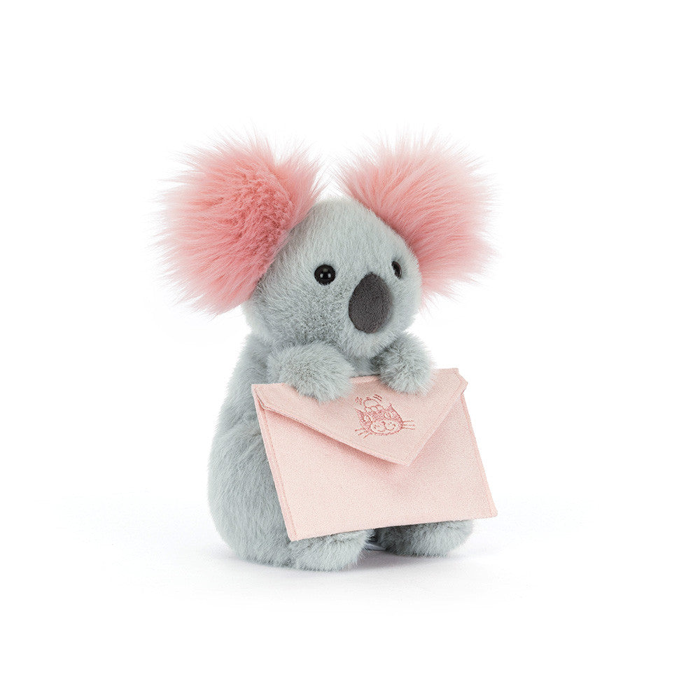 Koala with Message 20cm