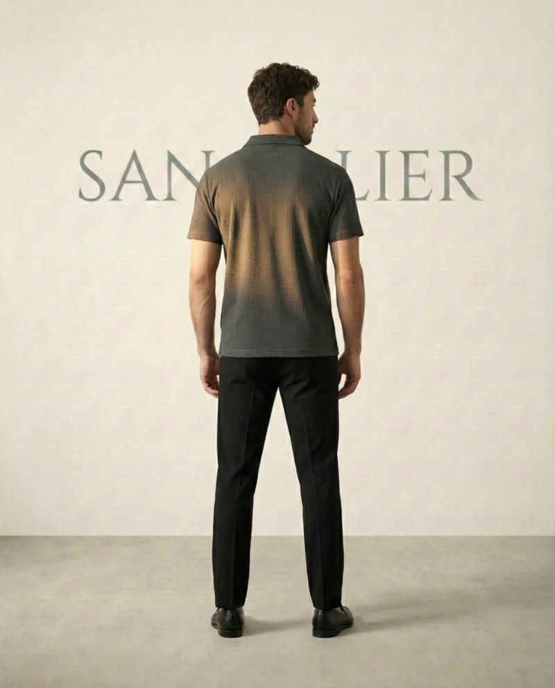 Men’s Old Money Polo - Arrevier (Anti-Wrinkle)