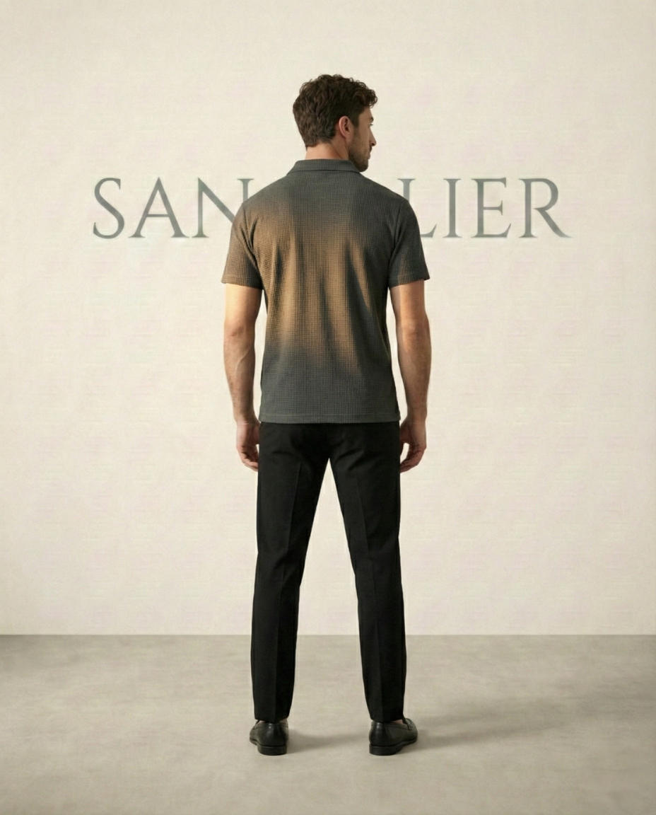 Men’s Old Money Polo - Arrevier (Anti-Wrinkle)