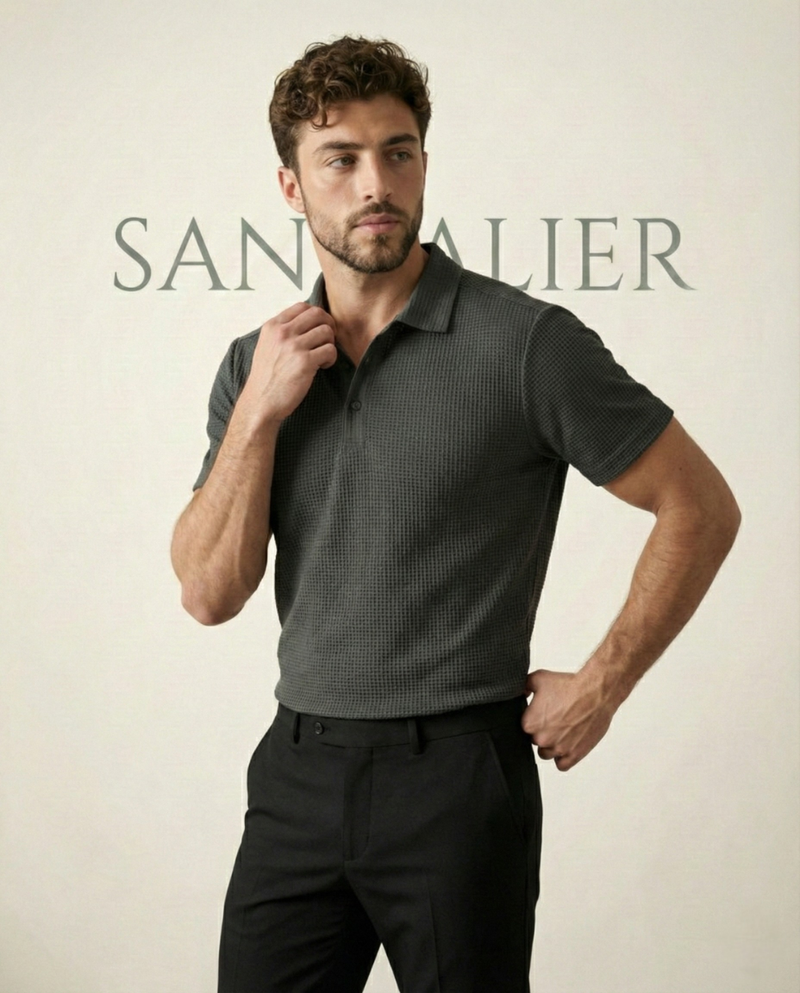 Men’s Old Money Polo - Arrevier (Anti-Wrinkle)