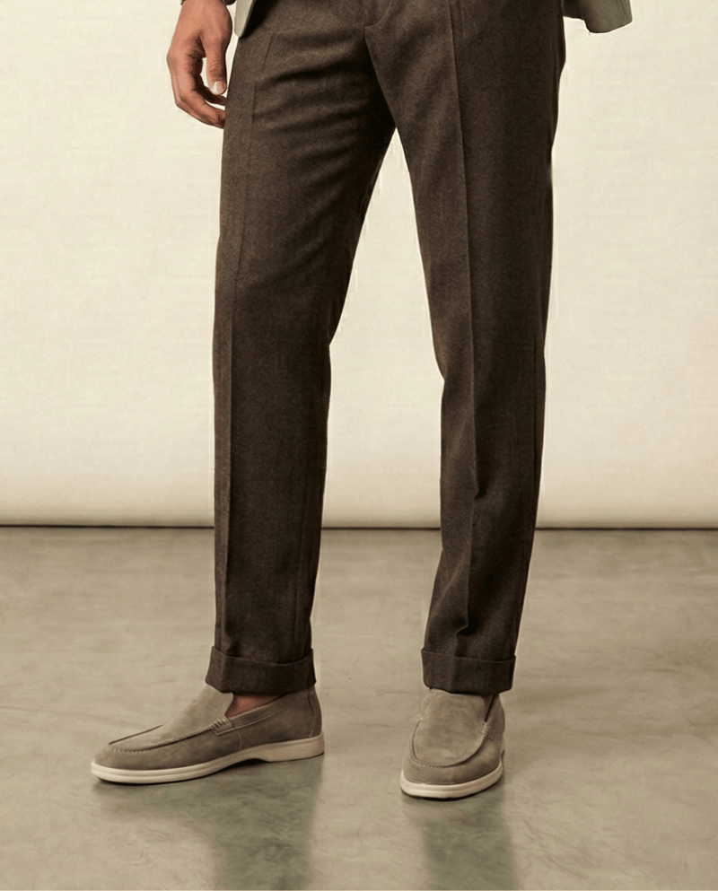 Riviera Suede Loafer Classic Form