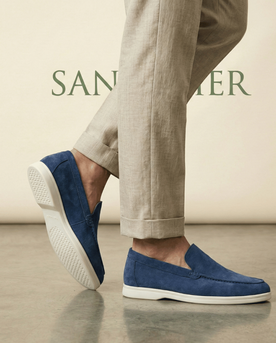 Riviera Suede Loafer Classic Form