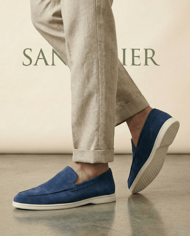 Riviera Suede Loafer Classic Form