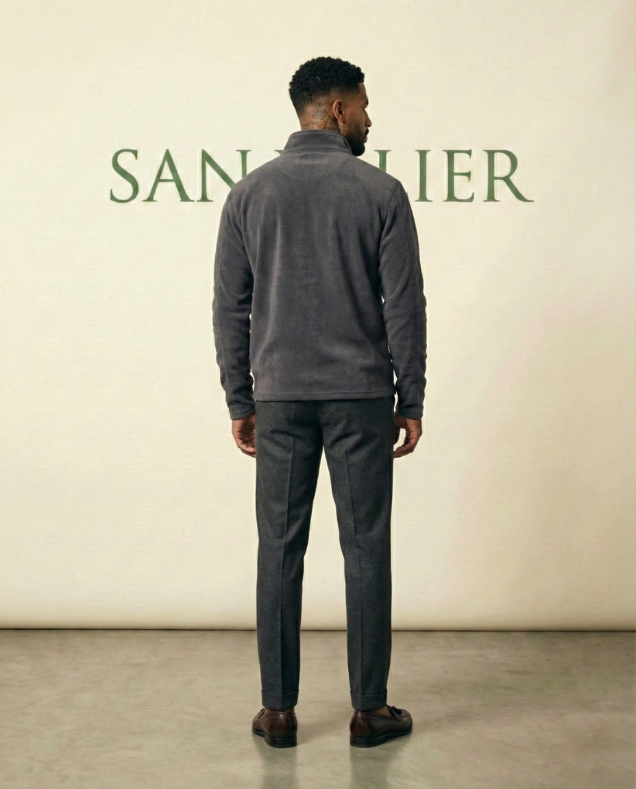 Quarter-Zip Sweater Refined Comfort