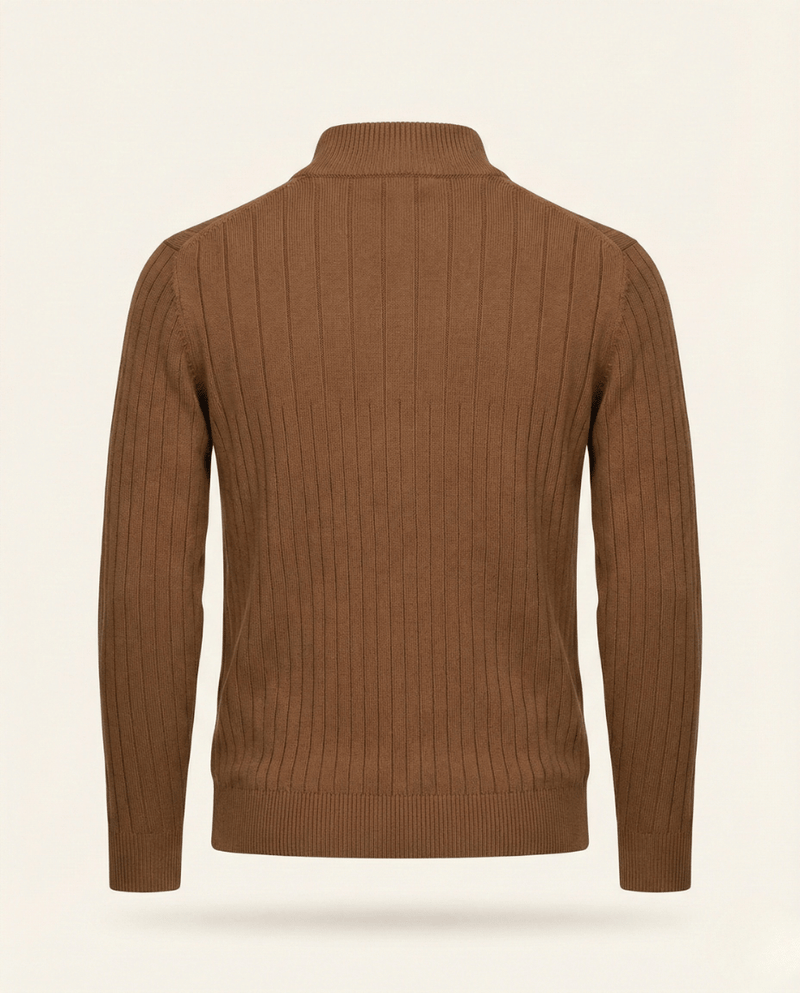 Quarter-Zip Sweater Ribbed Heritage
