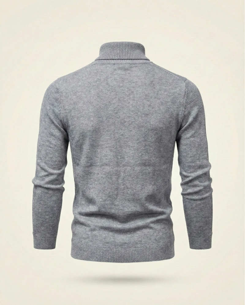 Pullover Sweater Refined Neck