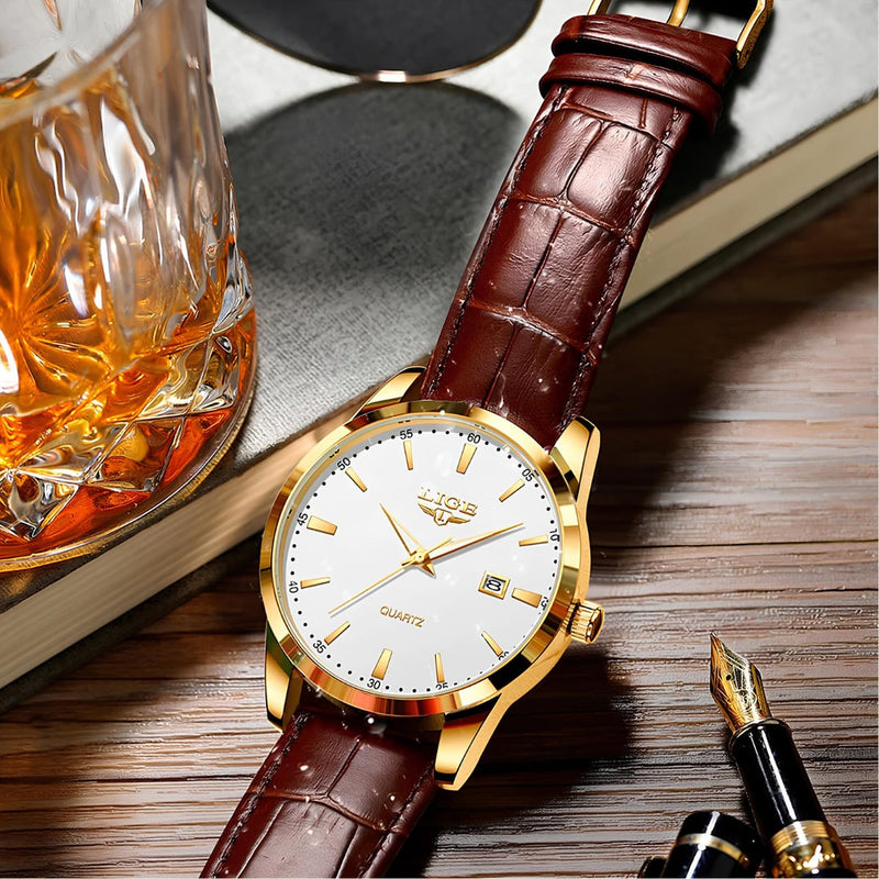 Leather Watch Timeless Santerro