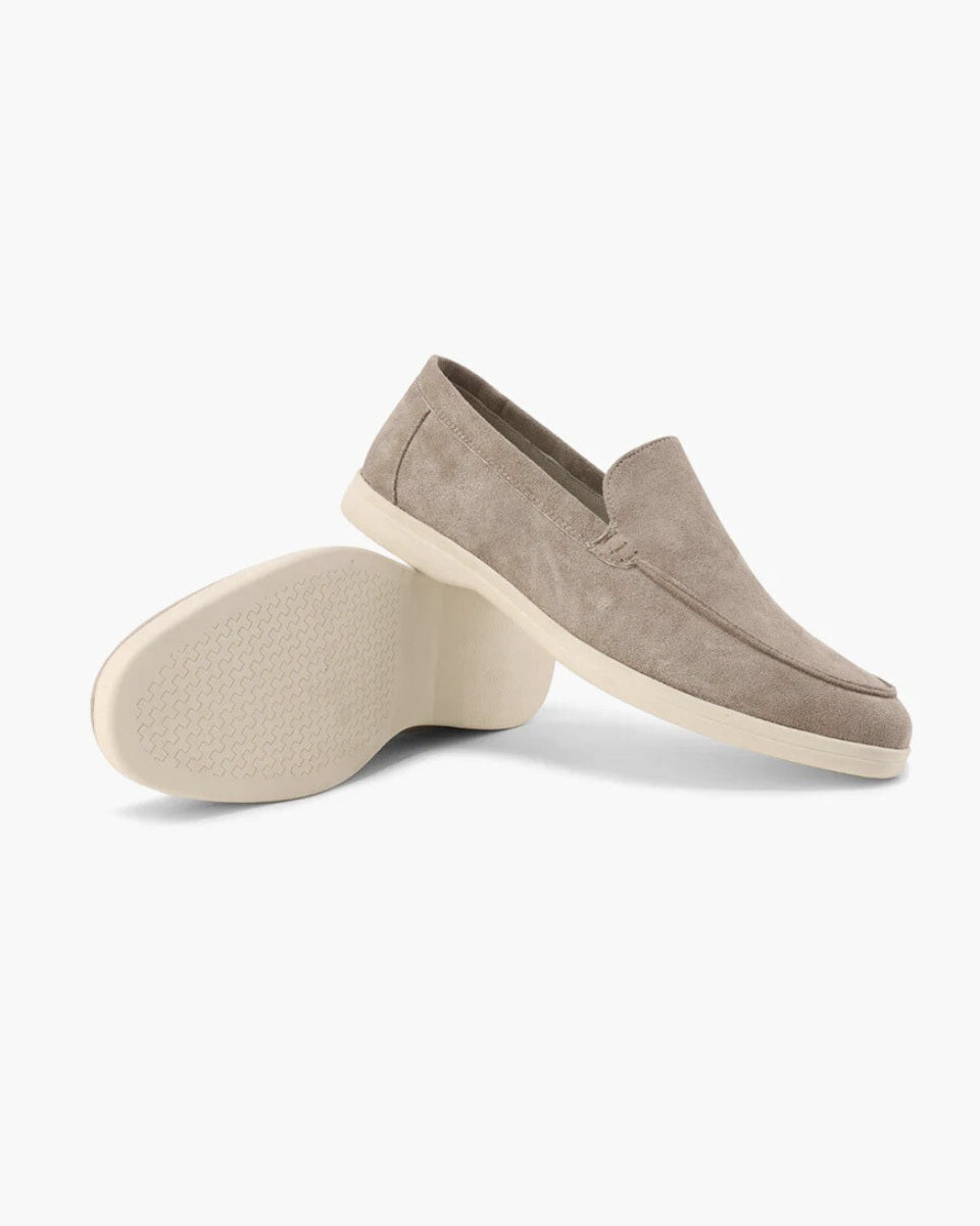 Riviera Suede Loafer Classic Form