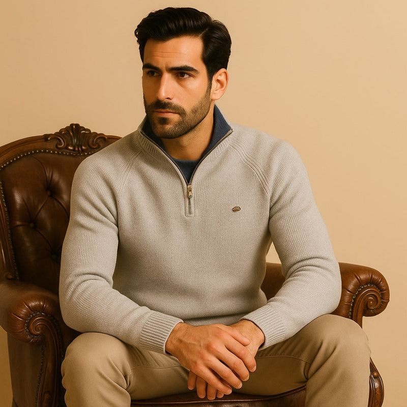 Quarter-Zip Sweater Signature Heritage