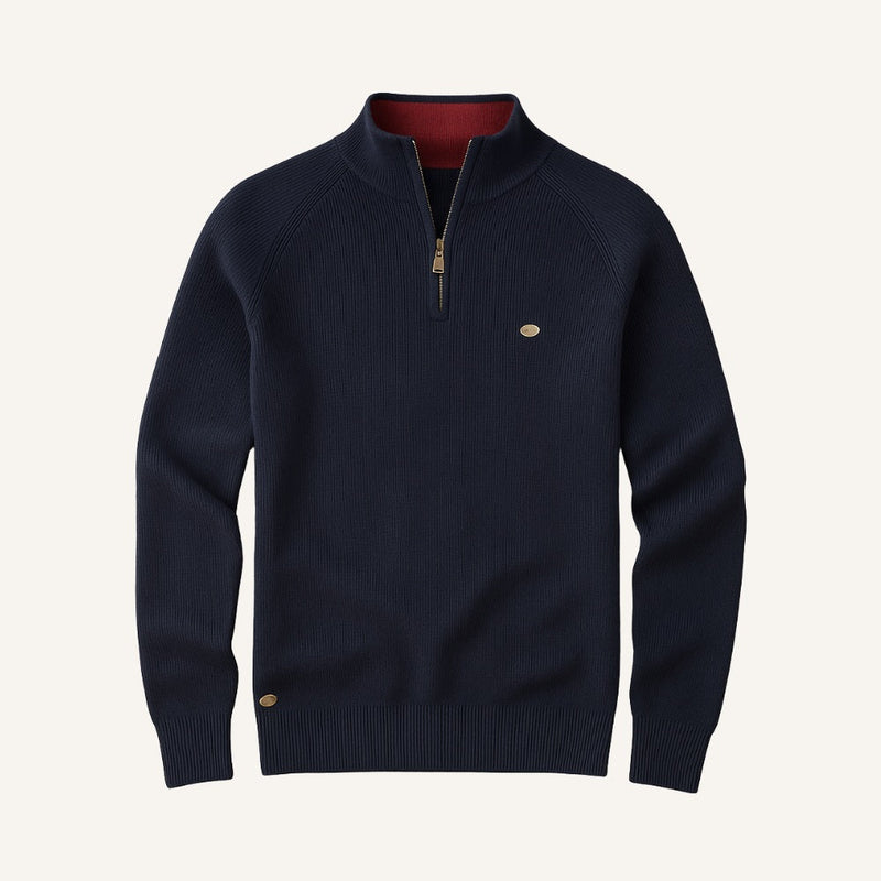 Quarter-Zip Sweater Signature Heritage
