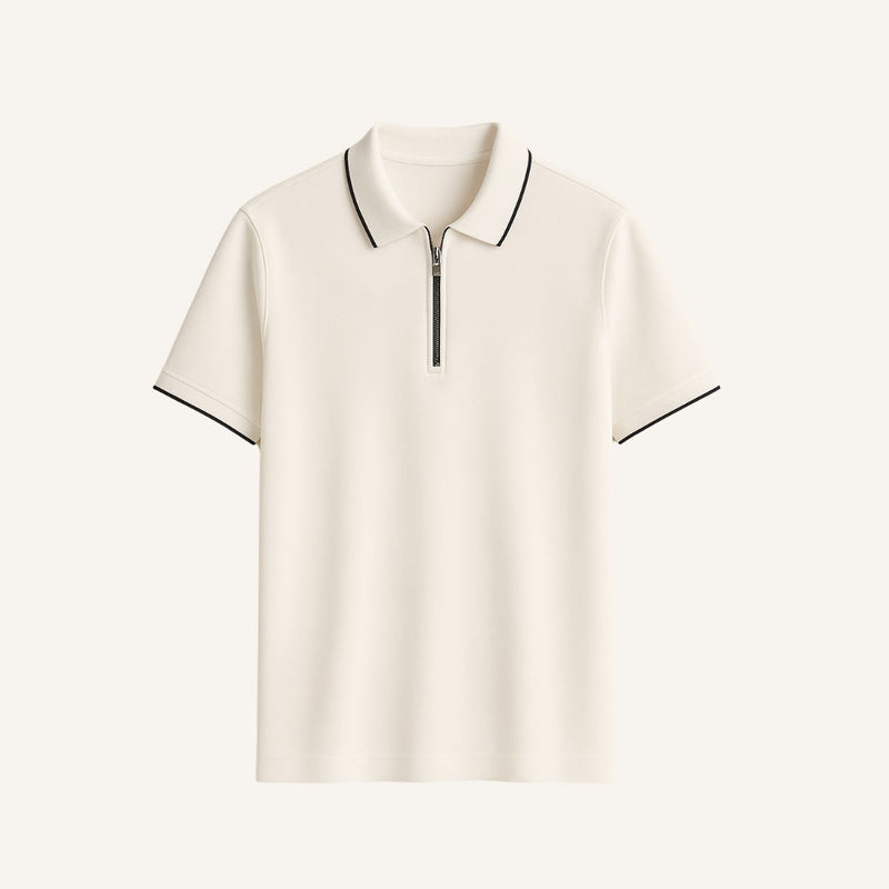 Polo Shirt Signature Zip